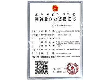 特種專業資質